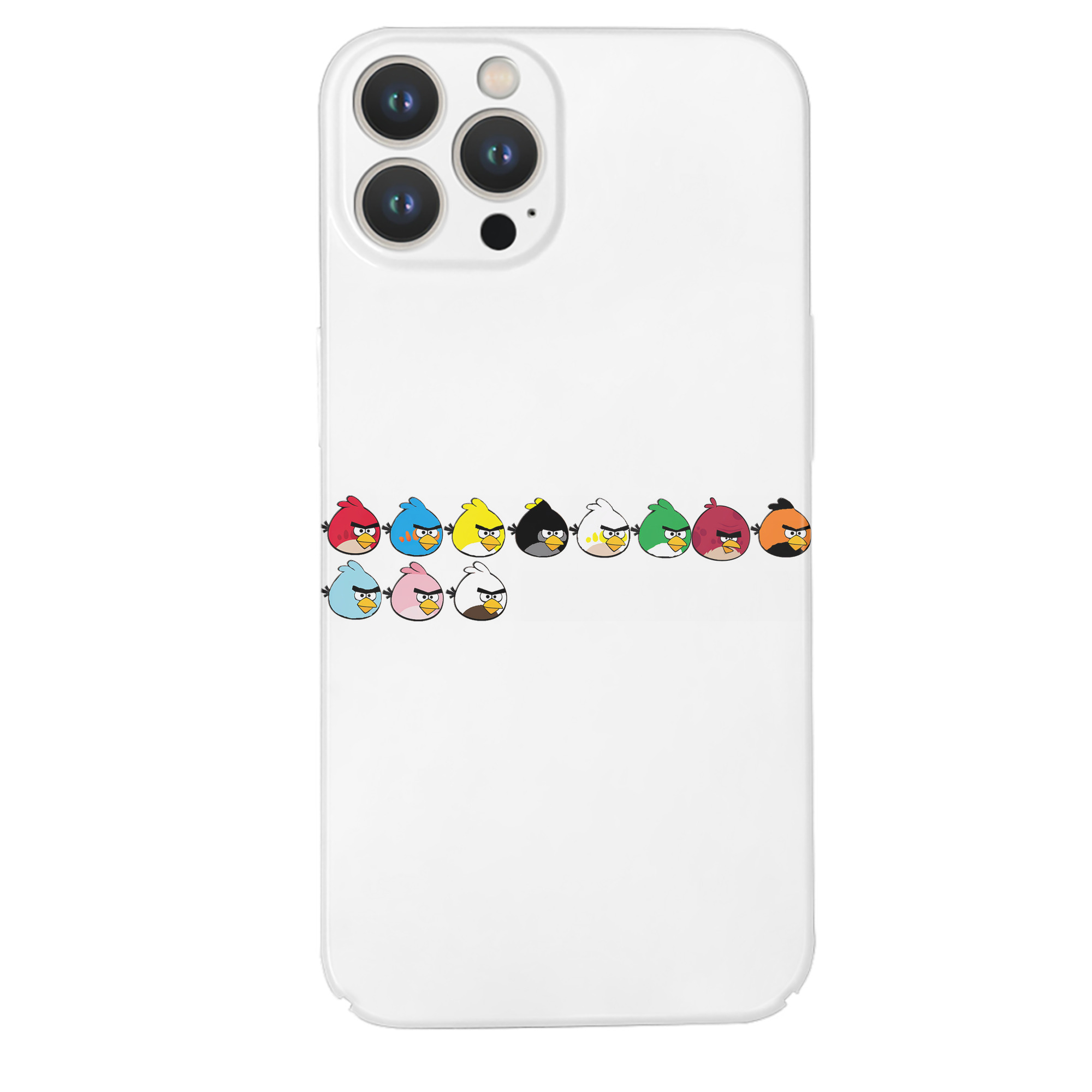 （画像用） Angry Birds アングリーバード 【iPhone 14シリーズ対応】ハードケース